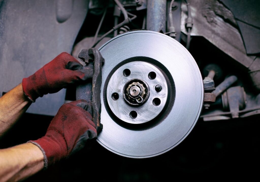Fixing a rv wheel brake