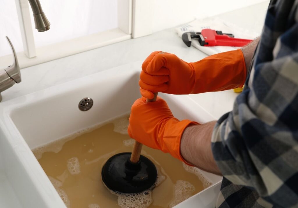 blocked drain