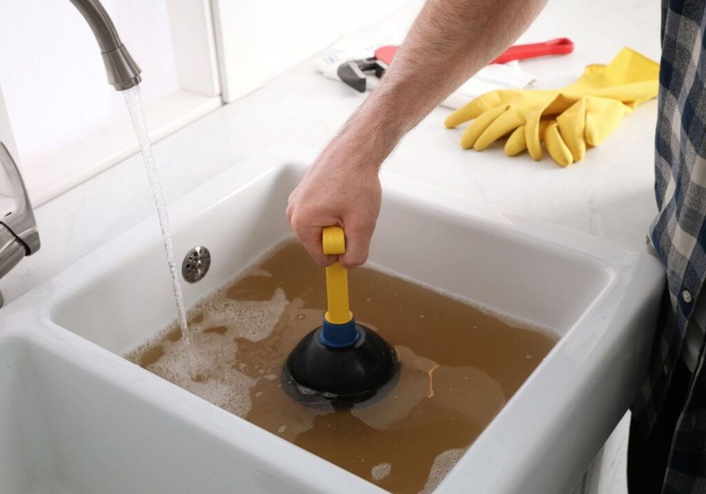 blocked drain