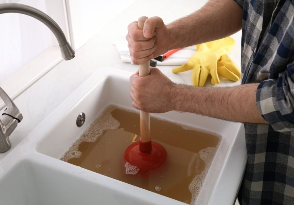 blocked drain