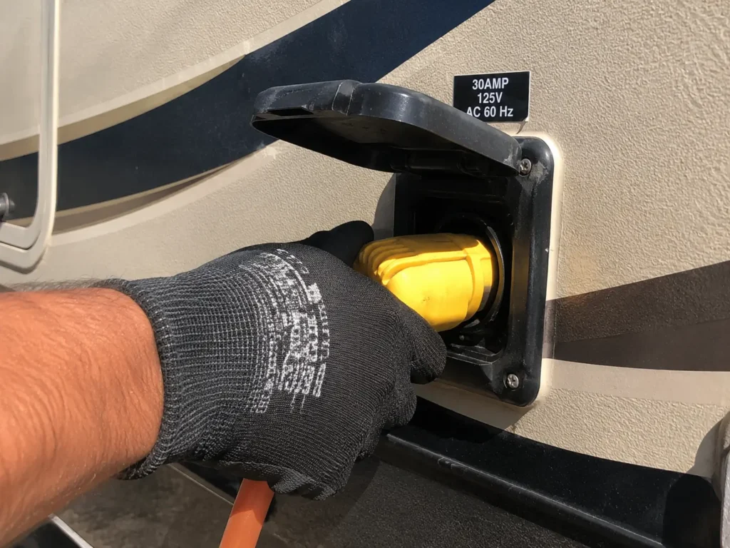 Mobile RV electrical repair service Austin TX